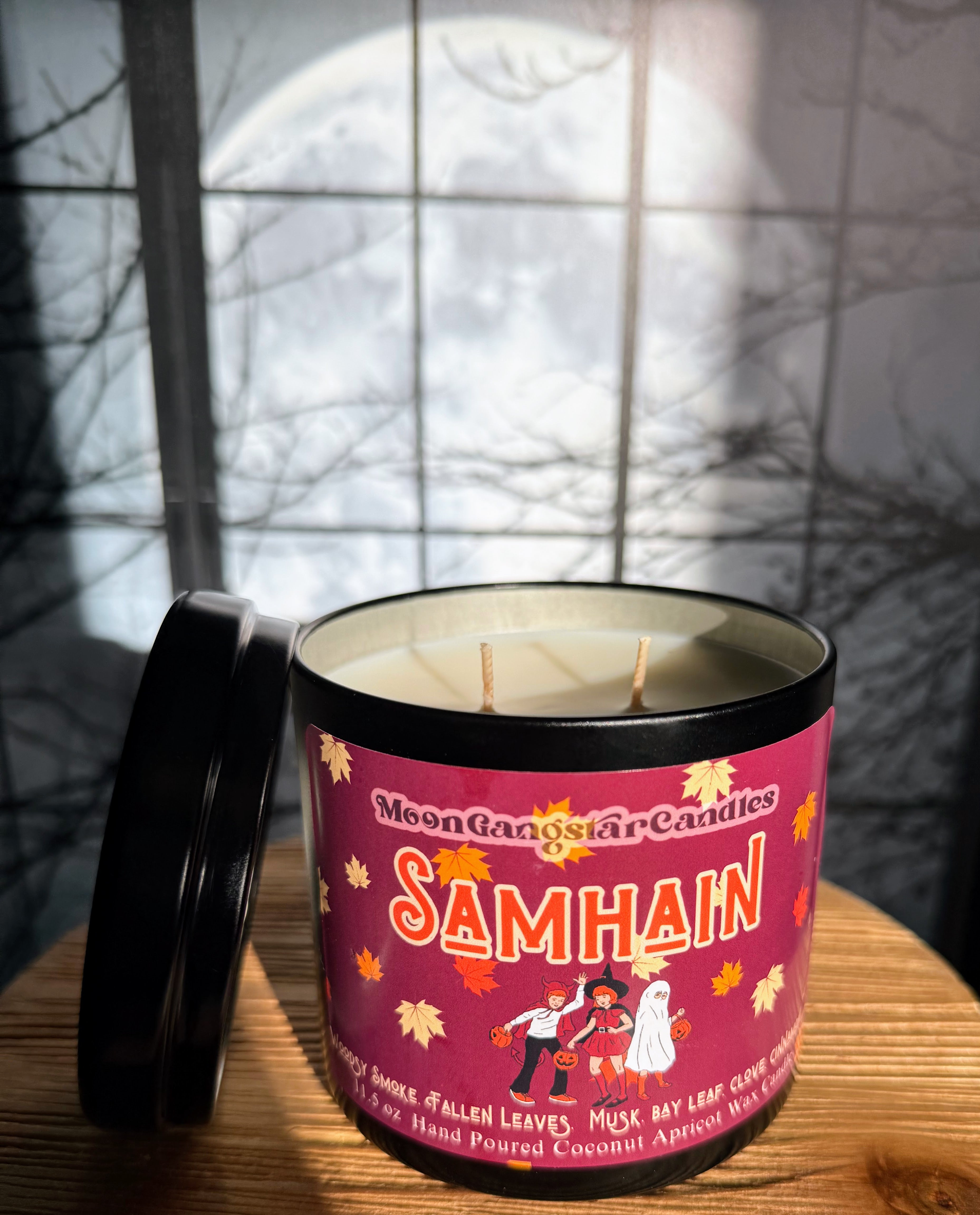 Samhain & Autumn Leaves Candles