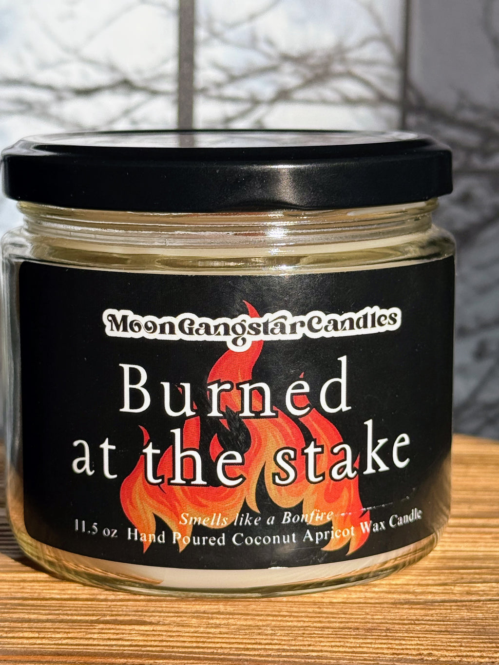 Burned at the Stake Crackling Wood Wick Candle