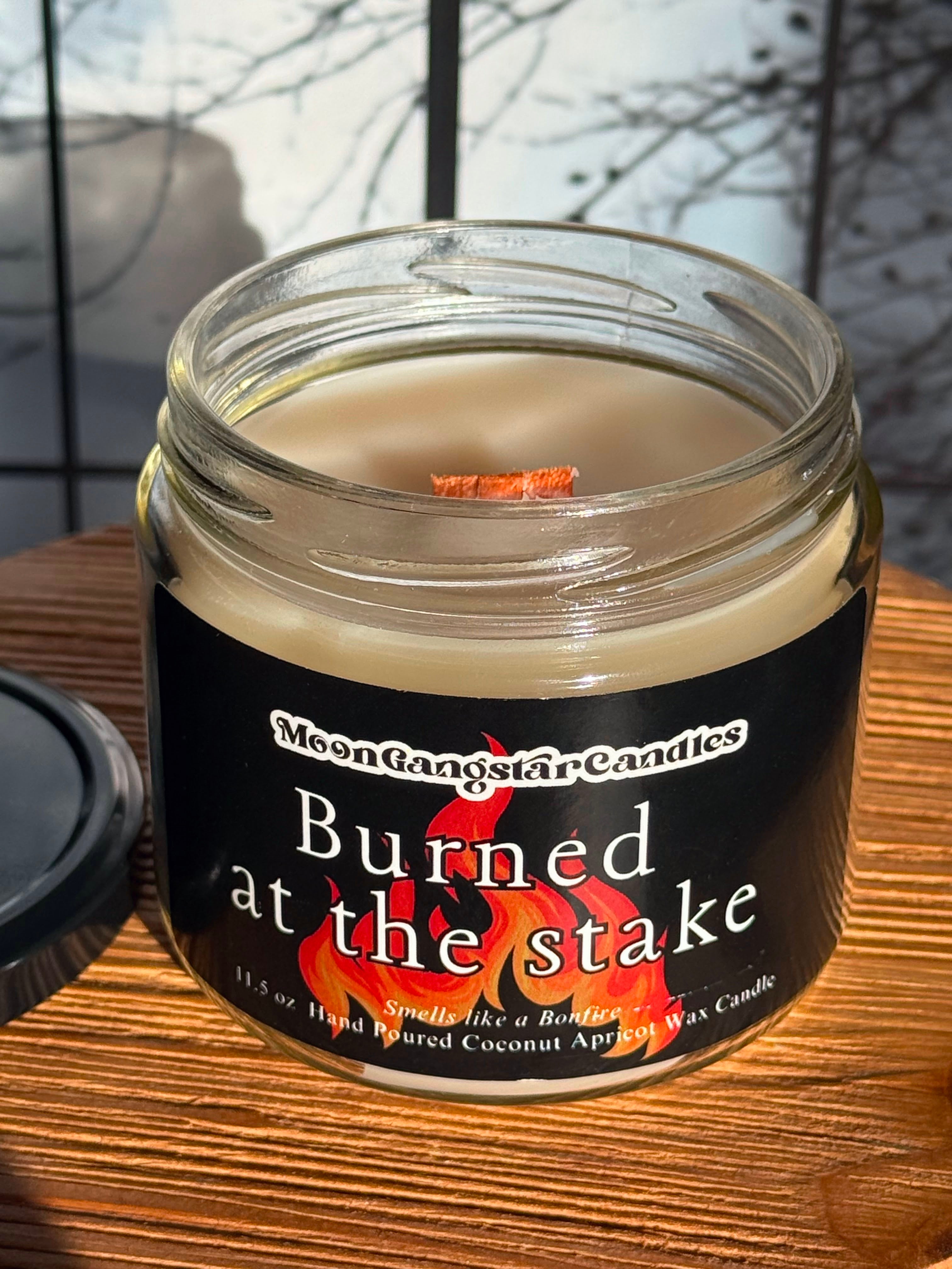 Burned at the Stake Crackling Wood Wick Candle