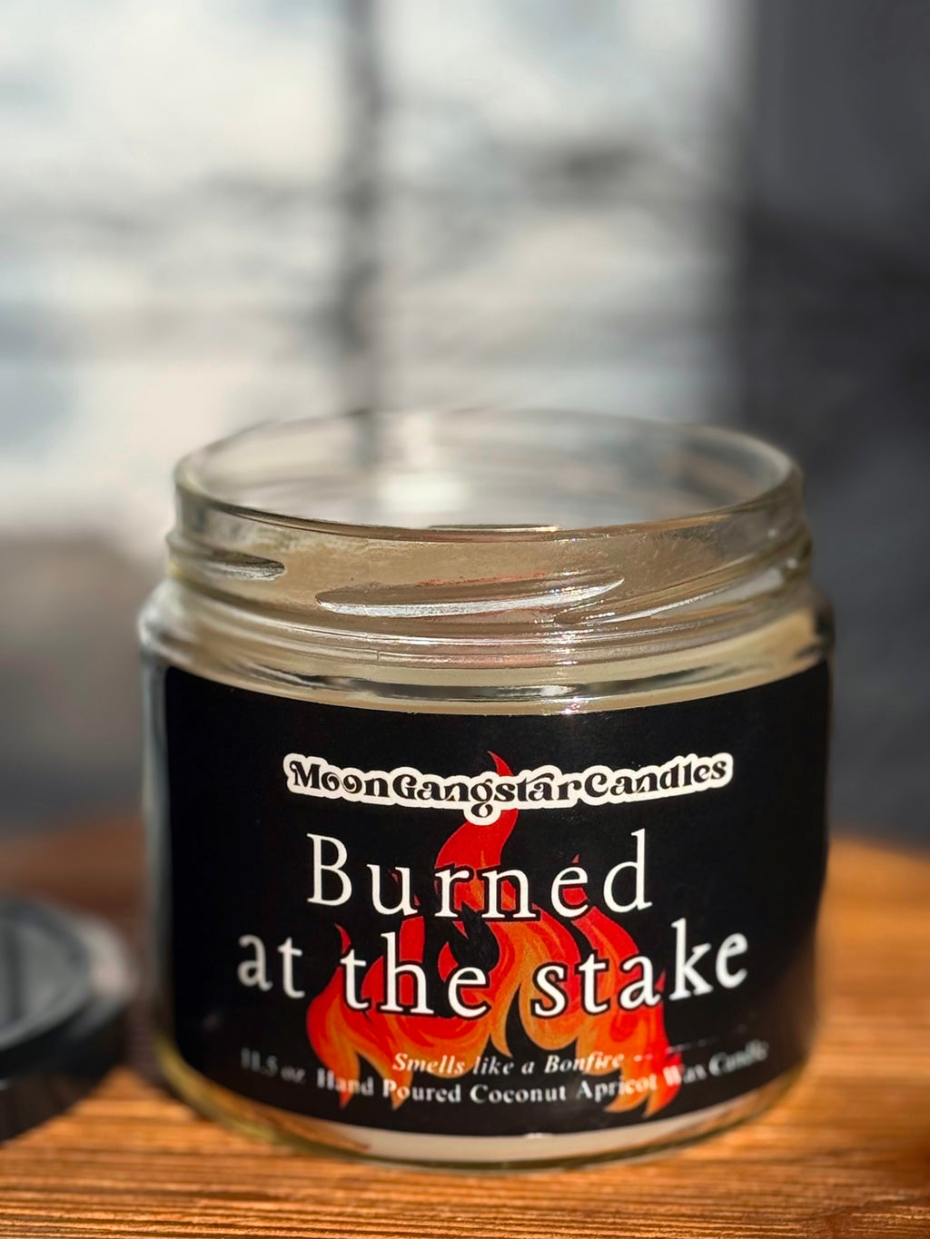 Burned at the Stake Crackling Wood Wick Candle