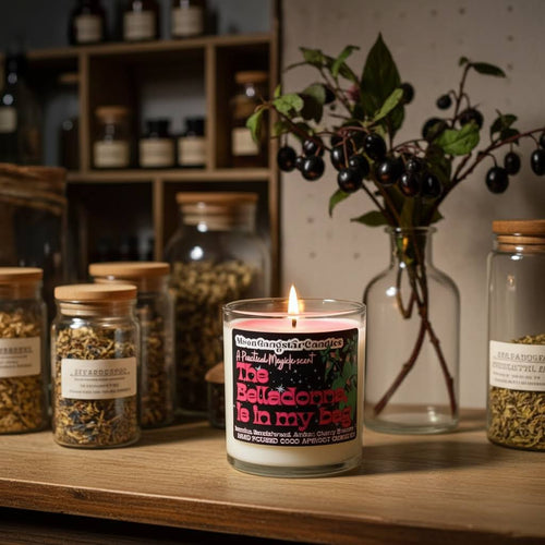 "The Belladonna is in My Bag" Candle